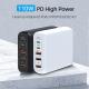 PD 110W Multi GaN USB Charger QC 4.0 3.0 GaN Quick Charge For MacBook Pro / Lenovo