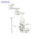 White Medical Gas Pendant 800mm Single Arm Anesthesia Tower