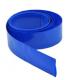 70mm Plastic PVC Tube 0.08mm Blue Heat Shrink Wrap Tubing