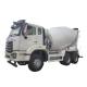 Sinotruk HOWO on-Site Hydraulic Discharge Drum Mixing Concrete Mixer  8 10 12Cbm Variable Capacity