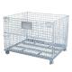 Medium Duty 1000KG Capacity 50x50 Folding Wire Mesh Container