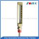 Bottom Mount Industrial Mercury Thermometer , Glass Industrial Thermometer 110mm*40mm