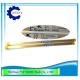 High Precision EDM Brass Tube Electrode Pipe 0.35x400mm For EDM Drilling Machine