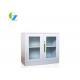 Double Door Half Height Cupboard Steel Office Furniture H900*W900*D400mm