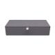 Velvet Lining PU Leather Jewellery Packaging Boxes With Logo