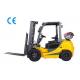Dual Fuel Four Wheel Gasoline LPG Forklift 3000kg Capacity With Engine