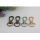 Supply plating 4 color zinc alloy 15 mm cheap snap hooks for webbing