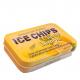 Ice Chip Tins Candy Gingermint Tin Box with Hinge Small Metal Storage Tins with Lids