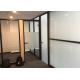 Demountable Glass Office Partition Wall Free Standing Glass Room Dividers