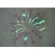 Christmas wrapping and Decorative 4 Snowflake fireworks Bow with PVC Ribbon