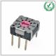 7x7 Type Digital Code Rotary Switch 50vdc 100mA 10 Position For Welding Machine
