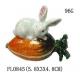 Fairy Rabbit Enameled Trinket Box Bunny Jewelry Box Pewter Rabbit Jewelry Trinket Box Gifts Cony Trinket Box Ring Holder