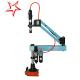 Blue Pneumatic Air Tapping Machine Universal Tapping Direction With Flexible Arm