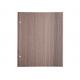 Brown Wood Texture PVC Membrane Foil For Door Face Non - Adhesive