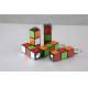 logo imprinted magic cube mini flashlight torch keychain