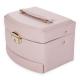 fashion recycled jewelry display cases wholesale jewelry Case Leather Organizer Girls  Box