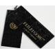 Custom kraft hangtag black apparel tag trousers hangtag skirt tag