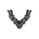 High quality embroidery embellishment lace collar for dress