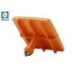 TPU Material RFID Livestock Ear Tags Square Shape Male Tags With UHF Chips