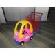 Kids shopping cart With Baby Car , Plastic shopping Carts for Children