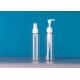 Clear 120ml Cosmetic toner spray bottle for Skin Care Cream 124MM Height