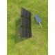 Compact 3-Foldable Solar Charger With Customized Waterproof Polyester Bag