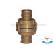 Brass Fire Hose Fittings Coupling GB/T2031-94 Standard Sand Blast Surface