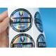 Reflective Waterproof 3D Anti Counterfeiting Stickers Gloss Laminating