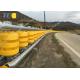 Rotary Anti Collision Bucket Roller Crash Barrier For Traffic Accident Prevention
