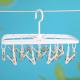16  Non Slip Children Sock Drying Rack Laundry Hanger Clothes Hanger Clips