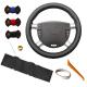Accessories Hand Sewing Artificial Leather Steering Wheel Cover for Ford Mondeo Mk3 2002 2003 2004 2005 2006