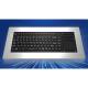 IP65 Panelmount Stainless Steel Metal Silicone Industrial Medical Keyboard With Touchpad