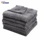 500GSM Reusable Cleaning Cloth 40X40CM Fluffy Microfiber Edgeless Washing Cleaning Towel