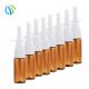 10/410 Nasal Suction Saline Pump Spray 18mm 0.12cc Amber Bottle