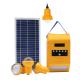 4pcs 2W Lamps 11V Complete Home Solar System Kits Portable