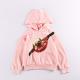 Kids Casual Pure Cotton Terry Cloth Hoodie For Autumn