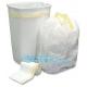 corn starch biodegradable compostable eco friendly drawstring laundry bag, jumbo
