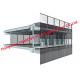 Ventilated Steel Glass Curtain Wall Facade Double Skin For Commercial Office Building