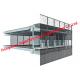 Ventilated Steel Glass Curtain Wall Facade Double Skin For Commercial Office Building