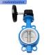 Excellent Lever Operated Full PTFE Lined Concentric DIN BS Control Butterfly Valve