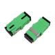 RoHS Green Fiber Optic Adapter Coupler SC SX Without Flange