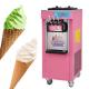 Three Flavors Soft Serve Ice Cream Machine Commercial Floor Standing