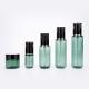 30ml 90ml 110ml 130ml Black Pump And 30g Cream Jar Skincare Cosmetic Plastic Bottles