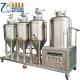 200 L Sus304 Stainless Steel Beer Brewing Equipment For Micro Brewery System