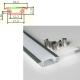 8-12mm PCB led strips U shape surface mounted aluminum channel accessory Used for 3528, 2835, 5050 and 5630smd