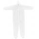 Polypropylene Disposable Protective Coverall With Hood Boots Elastic Wrists Ankles