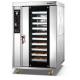 18kw Electric Baking Ovens Double Control Systems / Hot Air Convection Oven