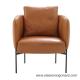 Living Room Furniture Leisure Accent Armrest Reception One Seater Armchair
