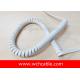 UL Spiral Cable, AWM Style UL20878 22AWG 4C FT2 105°C 600V, PVC / TPE