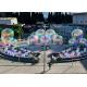 Hanging Reflective Inflatable Mirror Ball Colorful Mirrored Inflatable Balloon